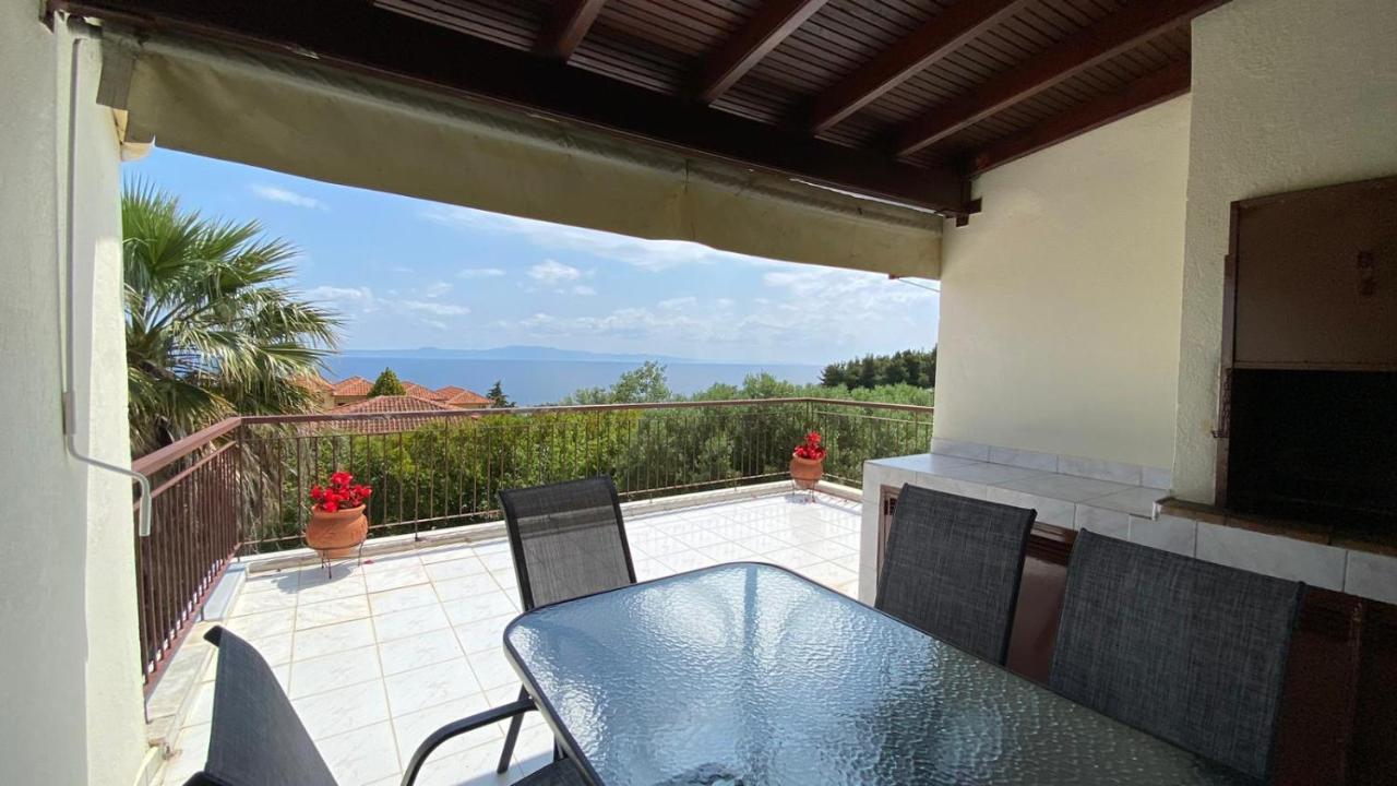 Amazing Sea View Loft, Afytos Lejlighed Eksteriør billede