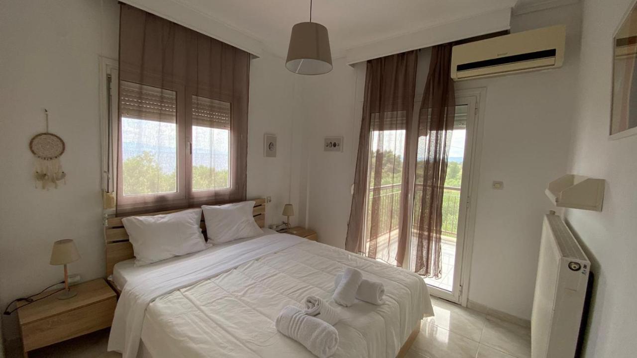Amazing Sea View Loft, Afytos Lejlighed Eksteriør billede